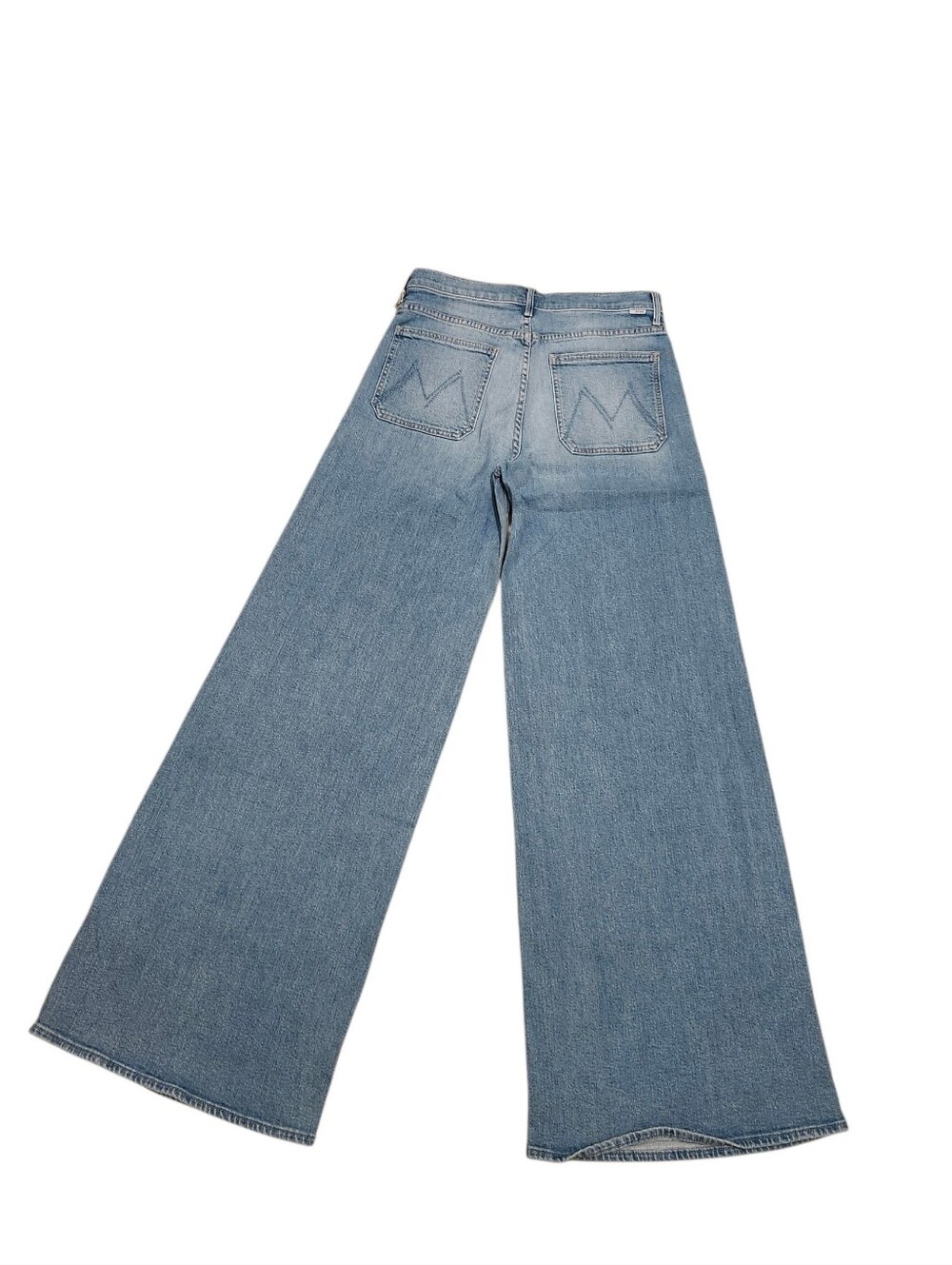 Mother Patch Pocket Undercover Wide Leg High-Rise Women's Jeans - 28 - Picture 2 of 6